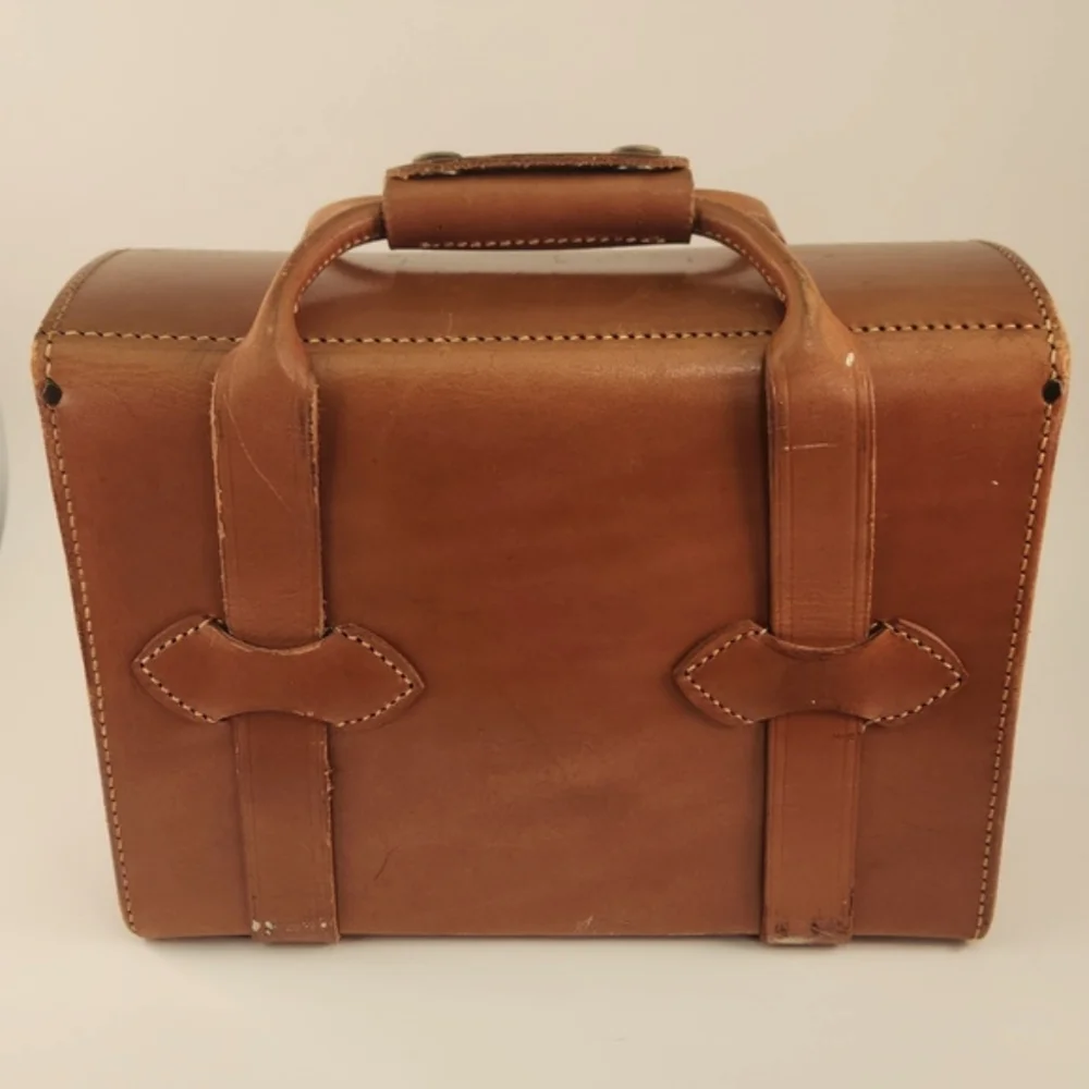 COPY - Perrin Leather David White STEREO REALIST Camera Carry Case, 1960s Vinta… - Picture 5 of 17